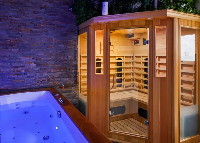 Et Sauna Privatif - Terrasse - Proche Cite Medievale *
